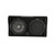 Kicker 47TRTP122 12-Inch Thin Down Firing Subwoofer with CX6605 system amp, KSS6504 KSC6504 speakers and wire kit