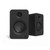 Kanto Ren Powered Speaker System - Black, Kanto SUB8 Powered 8in Subwoofer- Black and Kanto ST34 Speaker Stands - Black