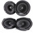 MB Quart Premium Bundle- 1-Pair of PK1-116 6.5" Coaxial Speakers with 1-Pair of PK1-169 6x9" Coaxial Speakers