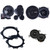 Memphis Audio Power Reference Series for Dodge Ram Truck 02-11 speaker bundle-  6.5" 2-way component speakers,  5.25" speakers, &  3.5" speakers