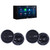 Alpine ILX-W670-M Digital Receiver & Power Reference (2 Pair ) 6.5" Coaxial Bundle