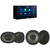 Alpine ILX-W670-M Digital Receiver & 6.5" , 6x9" KSC Coax Speakers