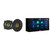 Alpine ILX-W670-M Digital Receiver & 1 Pair CSC44 4" Coax Speakers