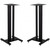 Elac LS20-B - 23" All Steel Speaker Speaker Stands - Black, Pair