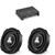JL Audio (2) 12TW3-D8 12-inch Shallow Sub, Dual 8 Ω w/ XDM600/1 Amp