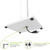 Kanto ST34W ST Series 34in Speaker Stand (White)