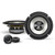 Alpine BassRev™ ( 2 Pair ) BRV-S65C 6.5 Comp. Speaker Set w/ Sound Deadener & Speaker Rings