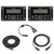 Clarion Two CMR-20 Marine Wired Remote with LCD Display w/ CMC-RC-25 25 ft (7.62 m) & CMC-RC-6 6 ft Remote Extension Cables