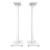 Kanto ST34W ST Series 34in Speaker Stand (White) - Used, Very Good