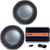 Memphis Audio 2 M71012 M7 Series 10" component subwoofer with selectable 1- or 2-ohm impedance with MJP1500.1 Monoblock Subwoofer Amplifier - 1500 Watts RMS x 1 at 1-Ohm