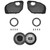 Cicada Audio 24CHDRGGT-075 2024+ Road Glide Cicada Audio® Branded Grilles w/ RR075T mounts - Used, Open Box