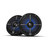 Wet Sounds REVO 8 XW-B V3 - Revolution Series 8" RGB LED Marine Coaxial Speakers with Black XW Grilles, Pair