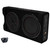 Kicker (2) 51PTRTP12 - TRTP 12" 500w Powered Down Firing Loaded Subwoofer Enclosure with Dual Bass Remote Knob – Thin Profile Loaded Truck Bass System