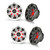 Kicker Marine 6.5" LED Speaker Upgrade Kit for Godfrey Pontoon Boats – AquaPatio & Sweetwater Compatible – Coaxial Boat Audio Replacement Set