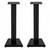 Elac LS10-B - 23" Steel and Wood Speaker Stands - Black, Pair - Used, Open Box