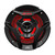 JVC 6.5" Marine Speakers 8 Pack RGB LED Coaxial Boat Speakers Black Grille Pontoon Marine Audio System Upgrade