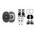 Cicada 6x9" CXX Pro Coaxial 2Ω with 24CHDLID Lid Cut-in Kit for 24+ HD Touring