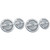Sony 6.5" Marine Speakers 4 Pack Coaxial Boat Speakers Waterproof White Grille Pontoon Marine Audio System Upgrade