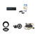 Alpine UTE-83BT Bluetooth Receiver & Handle Bar Control Interface compatible with Harley 1998-2013 & 6.5" S2 Series Speakers Includes Amplifier