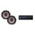Alpine UTE-83BT Bluetooth® Multimedia Receiver (Does Not Play CDs) w/ Alpine SXE-1726S 6.5" Coax