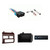 Chevrolet GMC CK 88-94 Alpine UTE-83BT Bundle Maroon Red Dash