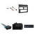 Chevrolet GMC CK Truck 88-94 Alpine UTE-83BT Single Din Radio Bundle Gray Dash includes pocket