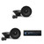 Alpine UTE-83BT Bluetooth® Multimedia Receiver (Does Not Play CDs) with (2) DM-65C-G 6.5" Component 2-Way Bundle