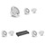 JL Audio Pontoon Boat Audio System – M3 6.5" Speakers (6 Total) Classic Grille White, 10" Marine Subwoofer & XDM800/8 Amplifier Upgrade Kit