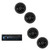 Alpine UTE-83BT Bluetooth Receiver & (2 Pair)  Kicker DSC 6.5" Speakers