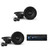 Alpine UTE-83BT Mech-less Digital Media Receiver with Bluetooth® Wireless Technology w/ (2) EL-E65C-G 6.5" Component Speaker Set