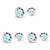JL Audio (6) Marine Speaker Sport Grill White w/ RGB LED 6.5"  Upfittings Popular with Veranda, Godfrey, Bennington Boats