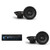 Alpine UTE-83BT Bluetooth® Multimedia Receiver (Does Not Play CDs) with (2) & DM-65-G 6.5 " Coaxial Bundle