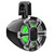 MTX MA8C-BP - Marine 8” 150-Watt RMS 4Ω Coaxial Speaker Pods IP-67 Rated Black with RGB Lighting and Customizable Grille