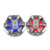 MTX MA8C-W - Marine 8” 150-Watt RMS 4Ω Coaxial Speaker Pair IP-67 Rated White with RGB Lighting and Customizable Grille