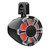 MTX MA8H-BP - Marine 8” 4Ω 150-Watt RMS IP67 Rated Black Compression Horn Speaker Pod Pair with RGB Lighting and Customizable Grille