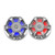 MTX MA8H-W - Marine 8” 150-Watt RMS 4Ω Compression Horn Speaker Pair White IP-67 Rated with RGB Lighting and Customizable Grille