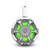 MTX MA8H-WP - Marine 8” 4Ω 150-Watt RMS IP67 Rated White Compression Horn Speaker Pod Pair with RGB Lighting and Customizable Grille