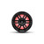 Rockford Fosgate M2-8HB RGB LED 8" Marine Speakers (6 Pack) Black – Horn Coaxial Boat Speakers Pontoon & Center Console Audio Upgrade