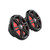 Rockford Fosgate M2-8B RGB LED 8" Marine Speakers (4 Pack) Black – 2-Way Coaxial Boat Speakers Pontoon & Center Console Audio Upgrade