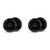 Rockford Fosgate M0-65B 6.5" Marine Speakers (4 Pack) Black– 2-Way Coaxial Boat Speakers Pontoon & Center Console Audio Upgrade