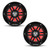 Rockford Fosgate M2-65B RGB LED 6.5" Marine Speakers (6 Pack) Black– 2-Way Coaxial Boat Speakers Pontoon & Center Console Audio Upgrade