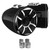 Wet Sounds REV 12 HD 12" Horn Loaded Compression Driver Tower Speakers with XS Grills & Stainless Swivel Base Mount, 400 Watts RMS, Black, Pair with Wet Sounds ADP-NAUTIQUE-G Tower Speaker Brackets For The Upper Brackets For Nautique G Tower