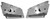 Wet Sounds REV 12 HD 12" Horn Loaded Compression Driver Tower Speakers with XW Grills & Stainless Swivel Base Mount, 400 Watts RMS, Black, Pair with Wet Sounds Lower brackets for Nautique FC5 Tower