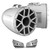 Wet Sounds REV 12 HD 12" Horn Loaded Compression Driver Tower Speakers with XZ Grills & Stainless Swivel Base Mount, 400 Watts RMS, White, Pair with Wet Sounds Lower brackets for Nautique FC5 Tower