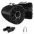 Wet Sounds REV 10 HD 10" Horn Loaded Compression Driver Tower Speakers with XZ Grills & Stainless Swivel Base Mount, 300 Watts RMS, Black, Pair with Wet Sounds Tower Speaker Brackets for the Centurion Maximus Tower-Black Powder Coated