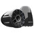 Wet Sounds REV 10 HD 10" Horn Loaded Compression Driver Tower Speakers with XS Grills & Stainless Swivel Base Mount, 300 Watts RMS, Black, Pair with Wet Sounds BLACK Centurion Gladiator brackets