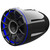 Wet Sounds REV 12 HD 12" Horn Loaded Compression Driver Tower Speakers with XZ Grills & Stainless Swivel Base Mount, 400 Watts RMS, Black, Pair with Wet Sounds ADP MC Bracket-11 Brushed Aluminum