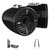 Wet Sounds REV 10 HD 10" Horn Loaded Compression Driver Tower Speakers with XW Grills & Stainless Swivel Base Mount, 300 Watts RMS, Black, Pair with Wet Sounds ADP-MALIBU-G5-G Brushed Tower Speakers Adapters for the 2021+ Malibu G5 Tower
