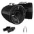 Wet Sounds REV 10 HD 10" Tower Speakers with XW Grills 300 Watts RMS, Black, Pair with Wet Sounds Tower Speaker Brackets for the Centurion Maximus Tower-Black Powder Coated
