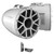Wet Sounds REV 12 HD 12" Horn Loaded Compression Driver Tower Speakers with XZ Grills & Stainless Swivel Base Mount, 400 Watts RMS, White, Pair with Wet Sounds ADP-MALIBU-G5-G Brushed Tower Speakers Adapters for the 2021+ Malibu G5 Tower